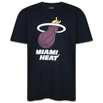 Camiseta New Era NBA Miami Heat Core - Masculina PRETO