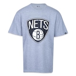 Camiseta New Era Nba Brooklyn Nets Plus Size - Masculina CINZA