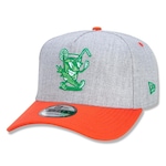 Boné Aba Curva New Era 9Forty A-Frame Have Fun - Snapback - Adulto CINZA