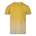 Camiseta New Era Slim Manga Curta Hawaii Vibes Faded - Masculino AMARELO