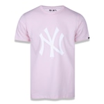 Camiseta New Era New York Yankees Essentials Plus Size - Masculina ROSA