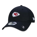 Boné Aba Curva New Era 9Twenty Kansas City Chiefs Sport - Strapback - Adulto PRETO