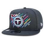 Boné Aba Reta New Era 9Fifty Tennessee Titans Crucial Catch - Snapback - Adulto CHUMBO