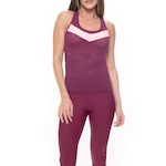 Camiseta Regata Rola Moça Max Fresh - Feminina Roxo/Rosa