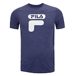 Camiseta Fila DNA II - Masculina AZUL ESC/BRANCO