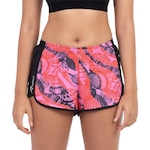 Shorts Authen Sprint Pusher - Feminino ROSA/PRETO