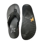 Chinelo Kenner Hi-Tide Der - Masculino PRETO/LARANJA