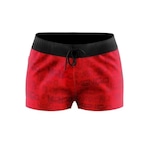 Shorts do Flamengo Troops Braziline  - Feminino Vermelho/Preto