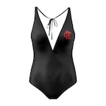 Body do Flamengo Indite Braziline  - Feminino PRETO