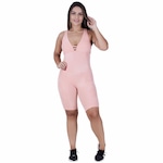 Macaquinho Orbis Fitness Empina Bumbum Poliamida Relevo Bojo - Feminina PRETO/ROSA