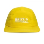 Boné Aba Reta Grizzly Stamp Camper Hat - Strapback - Adulto AMARELO