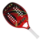 Raquete de Beach Tennis Shark Ultra 2022 Fibra de Vidro PRETO/VERMELHO