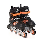 Patins Roller Vollo Ajustável VPL251 Abec 5 - Adulto LARANJA