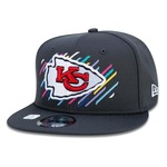 Boné Aba Reta New Era Kansas City Chiefs 950 Crucial - Snapback - Adulto CINZA ESCURO