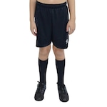 Calção de Futebol Umbro Aria - Infantil PRETO