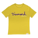 Camiseta Diamond Og Script - Masculina AMARELO