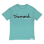 Camiseta Diamond Og Script - Masculina AZUL CLARO