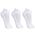 Kit de Meias Cano Curto Lupo Sport com 3 Pares 37 a 40 - Adulto BRANCO