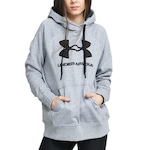 Blusão de Moletom Under Armour Rival Fleece - Feminino CINZA