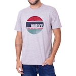 Camiseta Hurley Concrect Circle - Masculina CINZA