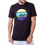 Camiseta Hurley Concrect Circle - Masculina PRETO