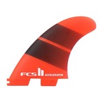 Quilha FCS II Accelerator Neo Glass Large VERMELHO