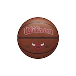 Bola de Basquete NBA Team Alliance Chicago Bulls Wilson MARROM/VERMELHO