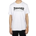 Camiseta Thrasher Skate Mag Logo - Masculina BRANCO