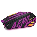 Raqueteira de Tennis Babolat RH12 Pure Aero Rafa - Até 12 Raquetes ROXO/LARANJA