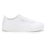 Tênis Puma Carina Lux L BDP - Feminino BRANCO/PRATA