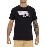 Camiseta RVCA VA RVCA Blur - Masculina PRETO