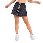 Shorts Fila Full Print - Feminino PRETO