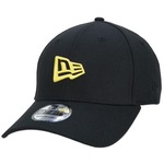 Boné Aba Curva New Era 3930 Have Fun Logo - Fechado - Adulto PRETO