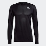 Camiseta Manga Longa adidas Own The Run Sleeve Tee - Masculina PRETO