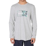 Camiseta Hurley Manga Longa Effect - Masculina CINZA