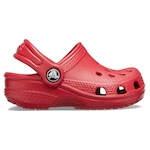 Sandália Crocs Kids Littles Clog - Infantil VERMELHO