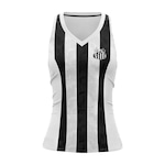 Camiseta Regata do Santos Braziline Clipped - Feminina BRANCO