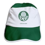 Boné Aba Curva do Palmeiras Torcida Baby - Infantil BRANCO/VERDE