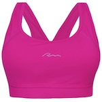 Top Fitness com Bojo Rola Moça RM Compression - Feminino ROSA ESCURO