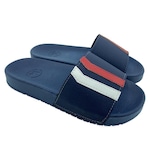 Chinelo Slide Molekinho Listras - Infantil AZUL