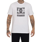 Camiseta DC Shoes Paisley Pieces - Masculina BRANCO