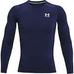 Camiseta Under Armour Manga Longa Heatgear LS - Masculina AZUL