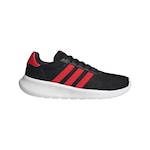 Tênis adidas Lite Racer 2.0 - Masculino PRETO/VERMELHO