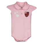 Body Polo Torcida Baby Flamengo 033 XPR - Infantil ROSA