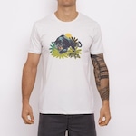 Camiseta RVCA Mel G Anp II - Masculina Off White