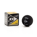 Bola de Squash Dunlop Rev Pro 2 - Ponto Amarelo PRETO