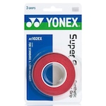 Over Grip Yonex Super Grap - 3 Unidades VERMELHO