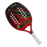 Raquete de Beach Tennis Shark Ultra PRETO/VERMELHO