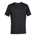 Camiseta Under Armour Sportstyle Left Chest SS - Masculino PRETO