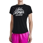 Camiseta Under Armour Speed Stride Graphic SS - Feminino CINZA